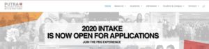Putra Business School's Homepage