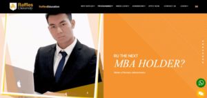 Raffles University Homepage