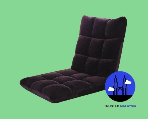 Mizona Foldable Lazy Single Floor Sofa Bed Recliner Chair_Sofa Beds_trustedmalaysia