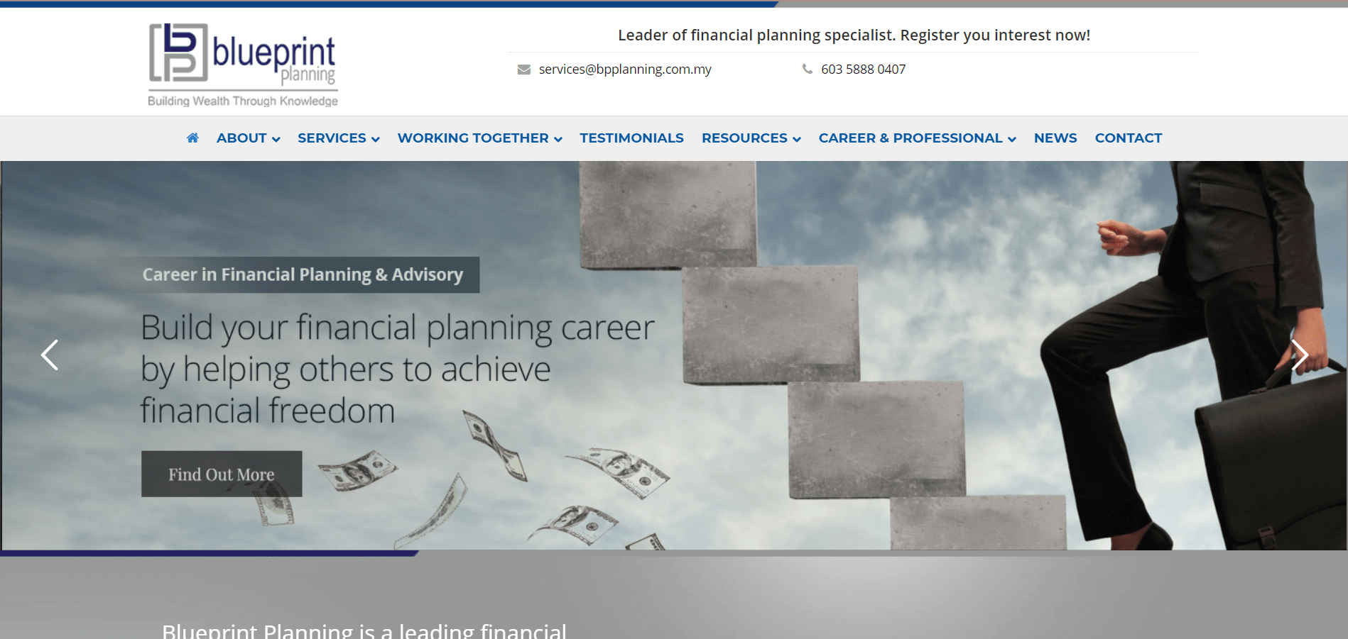 Blueprint Planning's Homepage