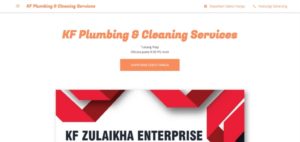 KF Plumbing & Cleaning Services' Homepage