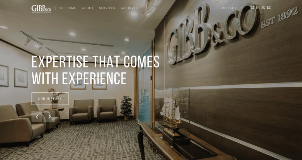 Gibb & Co.'s Homepage