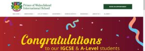 Prince of Wales Island International School and POWIIS Primary's Homepage
