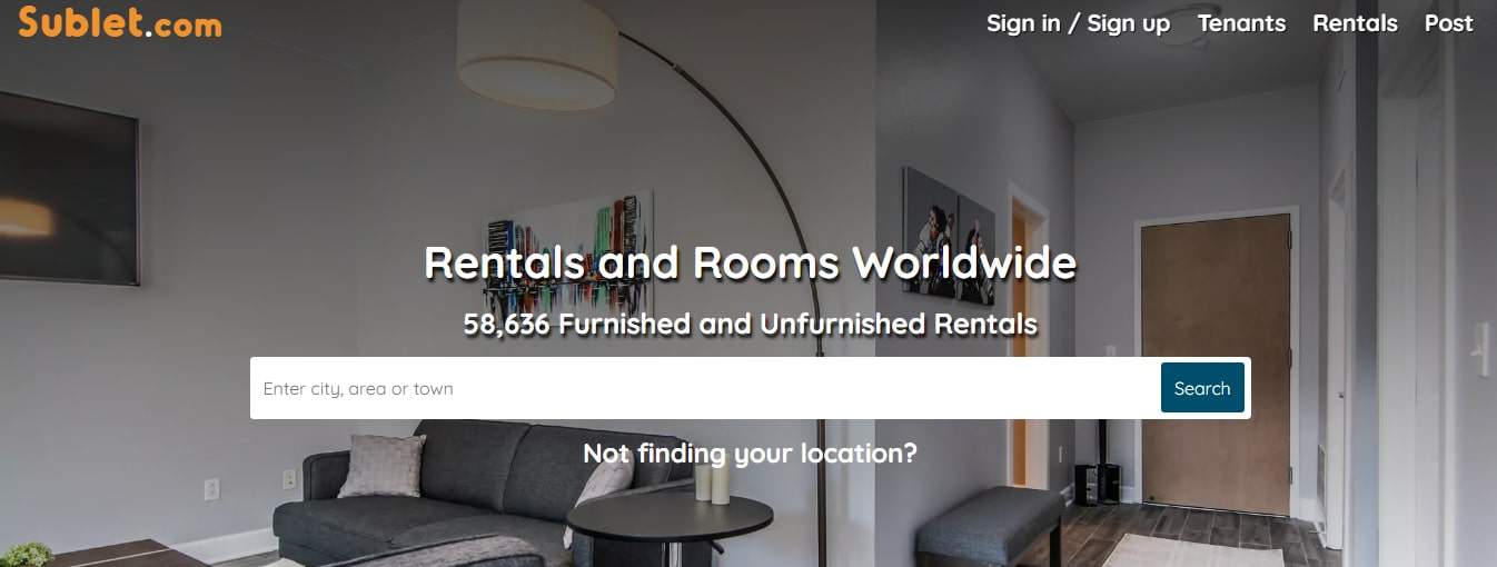 Sublet's Homepage