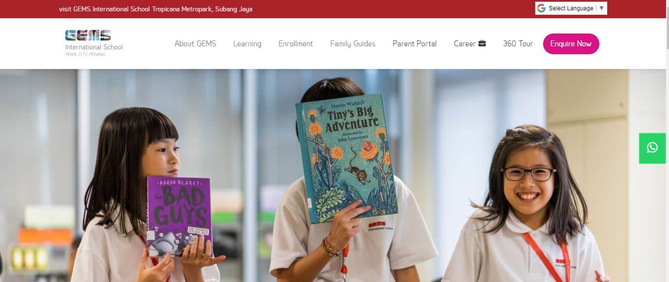 GEMS International School Pearl City's Homepage