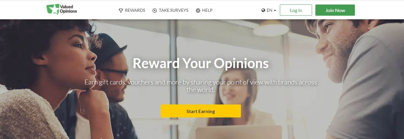 Valued Opinions' Homepage