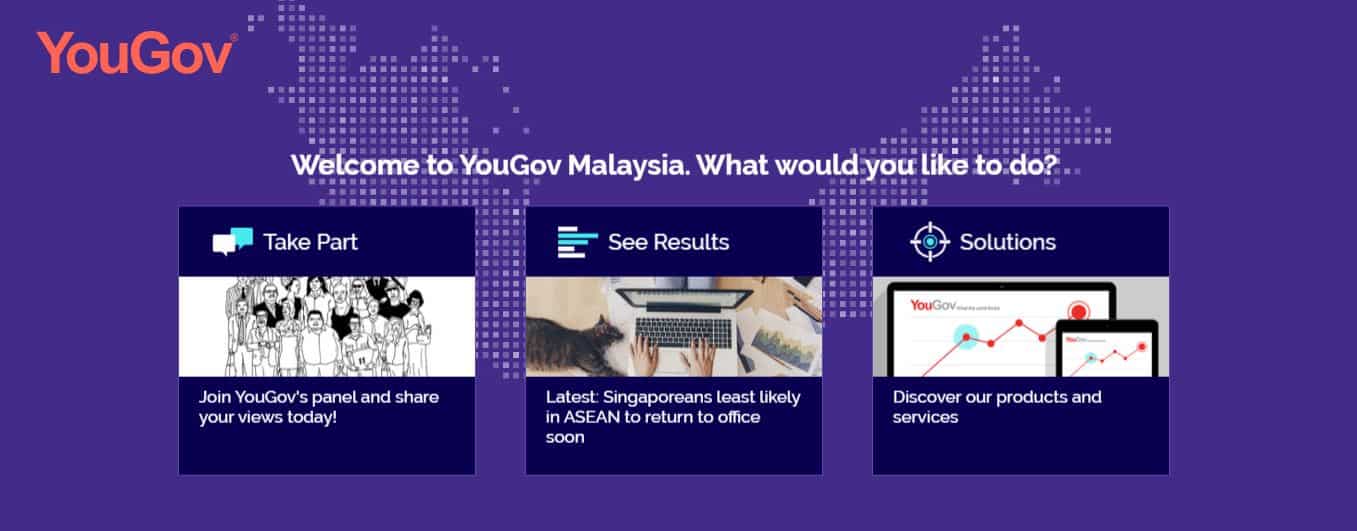 YouGov's Homepage