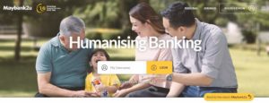 Maybank2u Savers' Homepage
