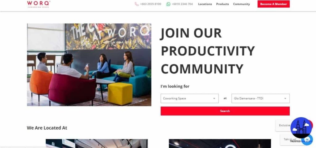 WORQ's Homepage