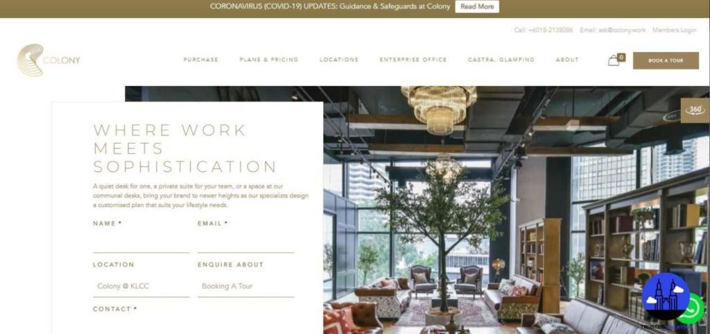 Colony's Homepage