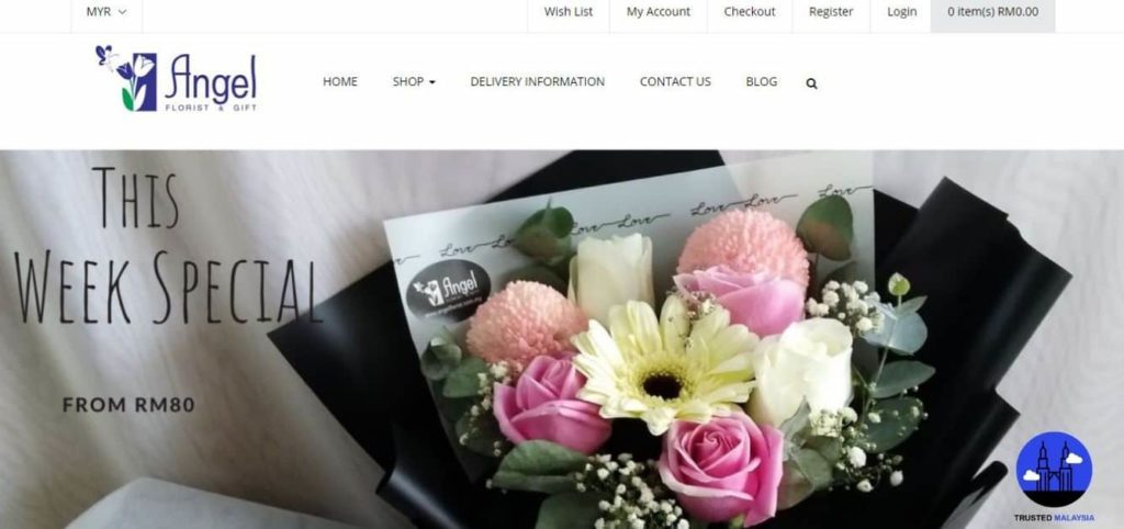 Angel Florist & Gift's Homepage