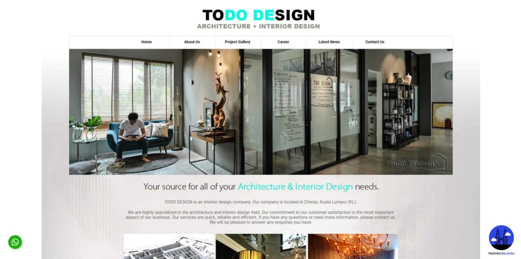 TODO DESIGN's Homepage