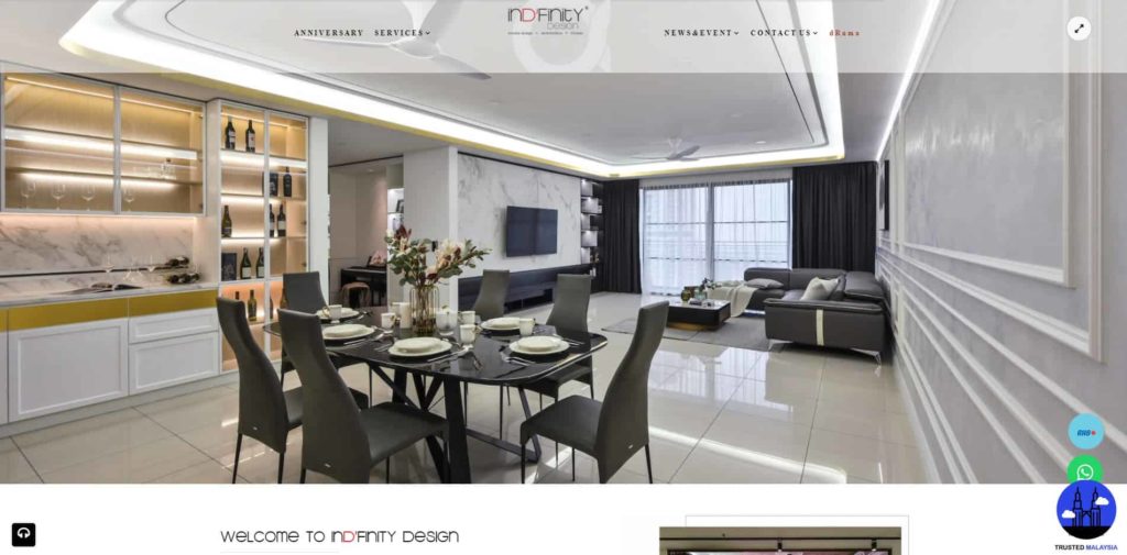 inD’finity Design (M) Sdn Bhd's Homepage