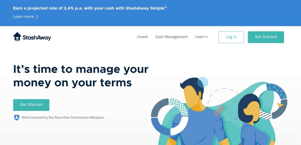 StashAway's Homepage