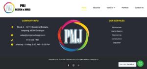 PMJ Design & Build Sdn Bhd's Homepage
