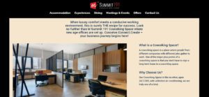 M Summit 191 Coworking Space's Homepage