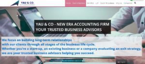 YAU & CO.'s Homepage