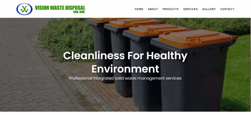 Vision Waste Disposal Sdn Bhd's Homepage