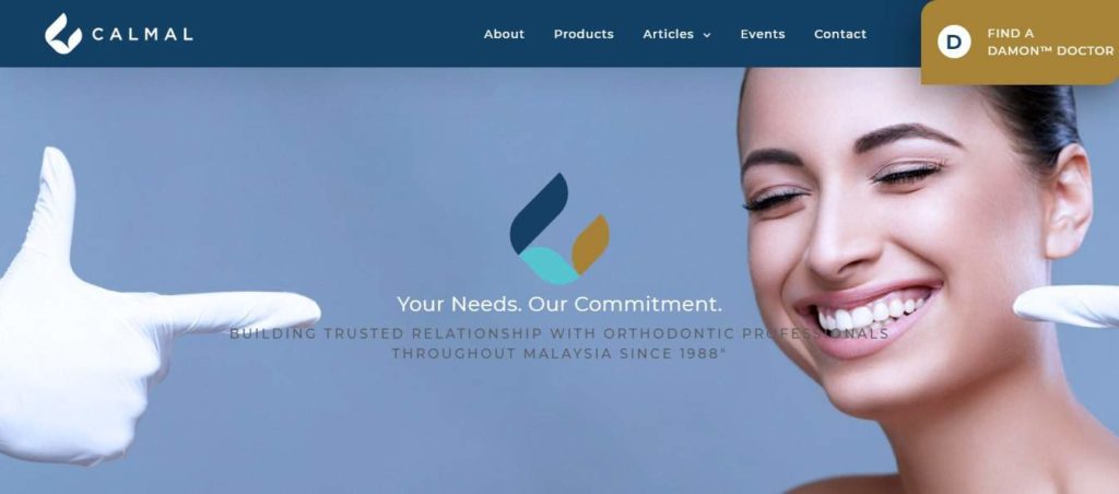 Calmal Dental's Homepage