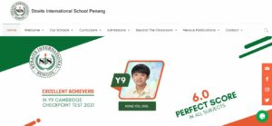 Straits International School's Homepage