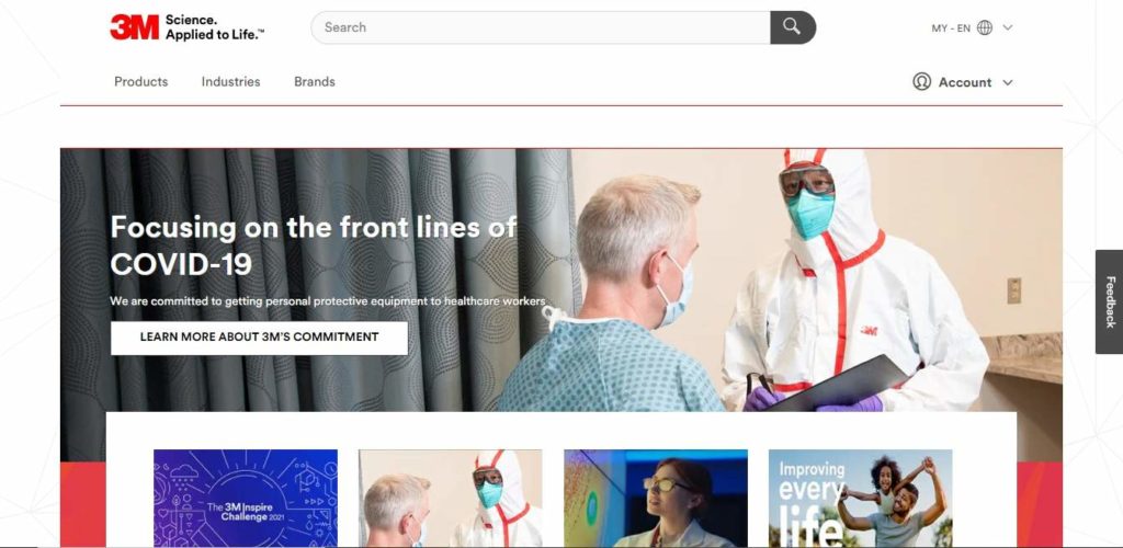3M Malaysia Sdn. Bhd.'s Homepage