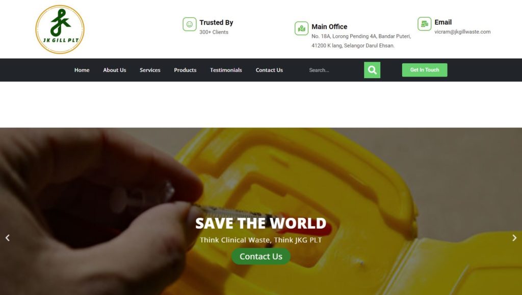 J K Gill Waste PLT's Homepage