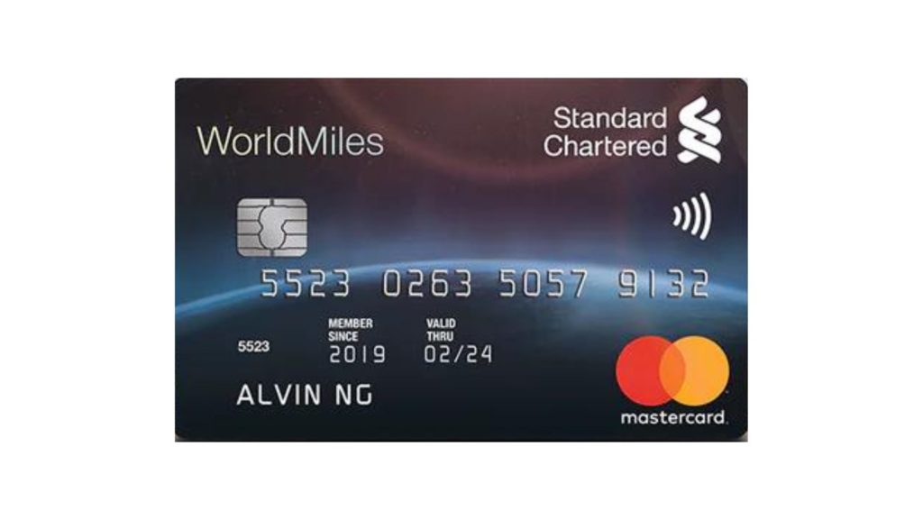 Standard Chartered WorldMiles Mastercard Standard Chartered WorldMiles Mastercard