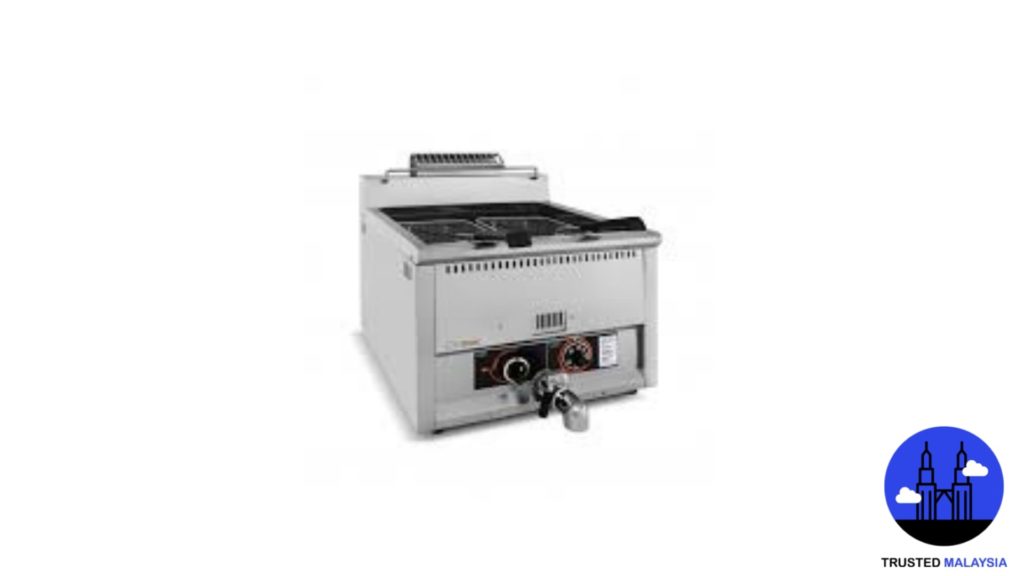 The Baker Commercial Gas Deep Fryer TBGF-17G