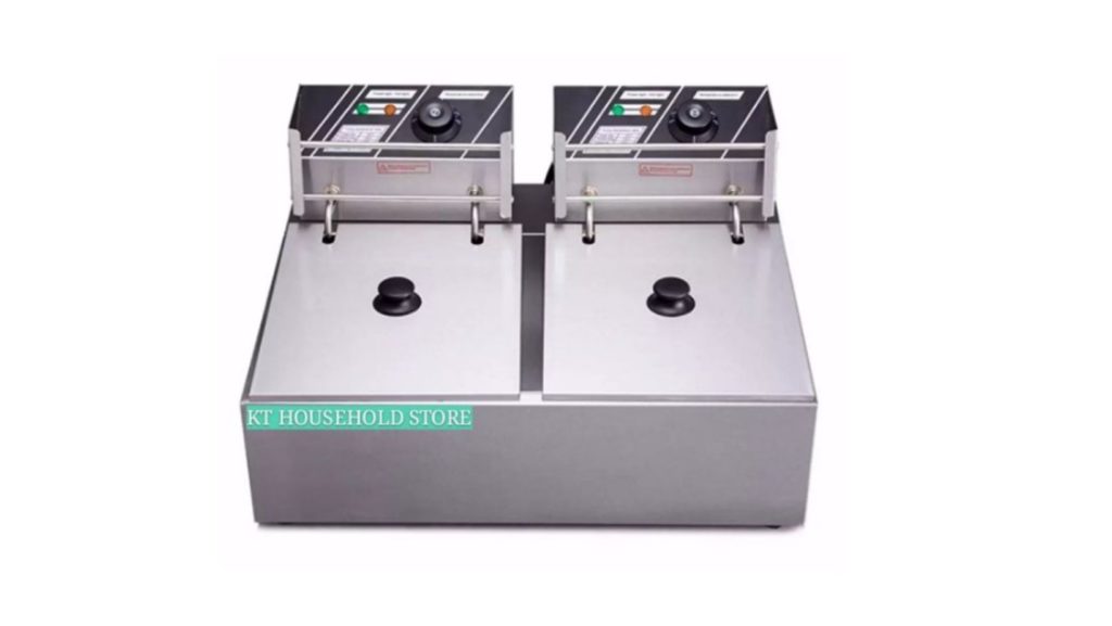 KT WARE Double Tank Gas Commercial Deep Fryer KT WARE Double Tank Gas Commercial Deep Fryer