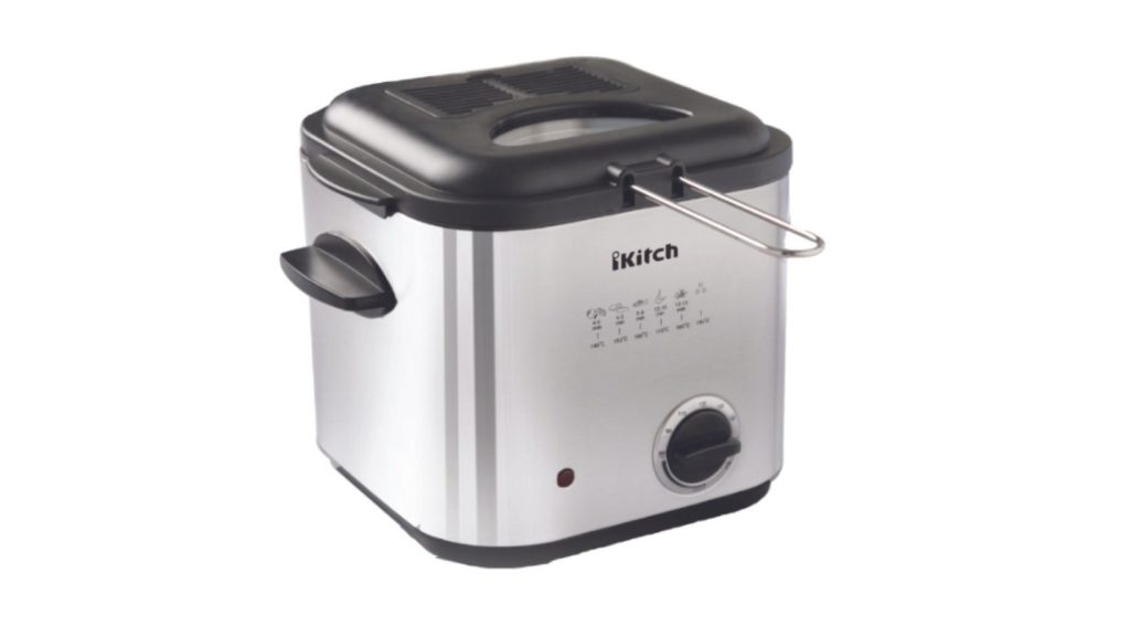 iKitch Mini Household Stainless Steel Deep Fryer iKitch Mini Household Stainless Steel Deep Fryer