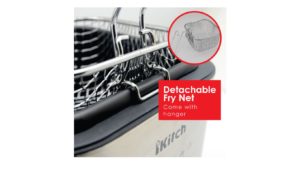 iKitch Mini Household Stainless Steel Deep Fryer image 1