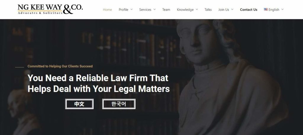 Ng Kee Way & Co's Homepage