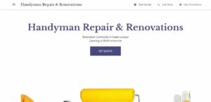 Handyman Repair & Renovations' Homepage