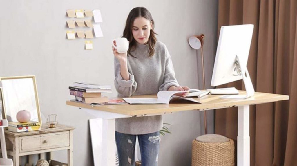 Use a standing desk