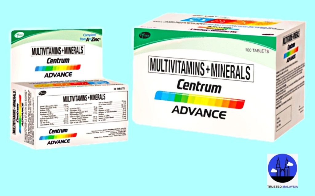 Centrum Multivitamins + Minerals (100 tablets)_multivitamins unboxing_trusted malaysia