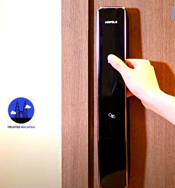 Hafele Smart Digital Lock PP9000_digital lock unboxing_trusted malaysia