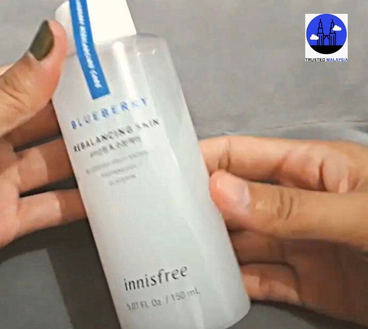 Innisfree Blueberry Rebalancing Skin Toner_toner combination skin unboxing_trusted malaysia