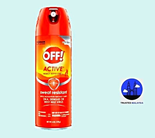 OFF!® Active® Insect Repellent I_mosquito repellent unboxing_trusted malaysia