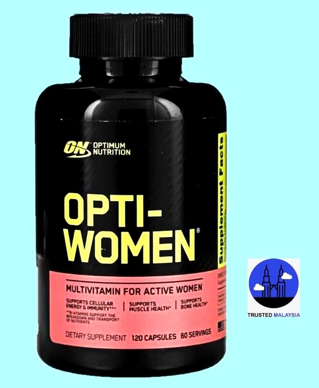 Opti-Women Multivitamin (60 or 120 capsules)_multivitamins unboxing_trusted malaysia