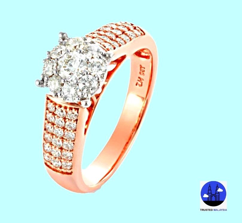 Polaris Blythe Diamond Ring_engagement ring unboxing_trusted malaysia