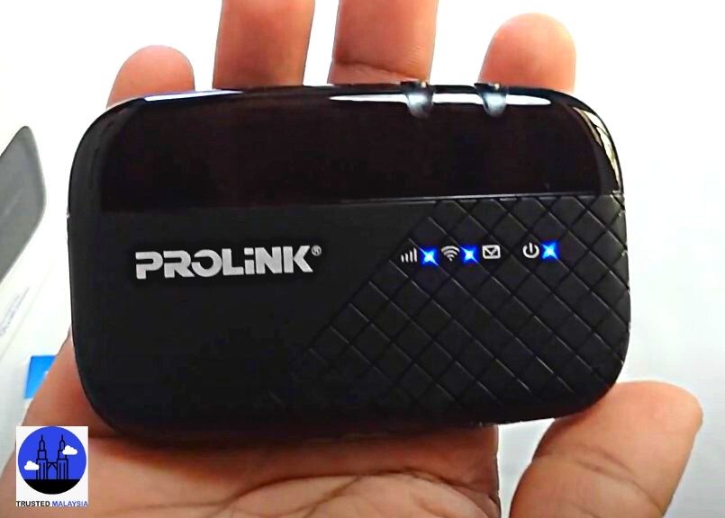 Prolink MiFi Router PRT7011L_portable wifi unboxing_trusted malaysia