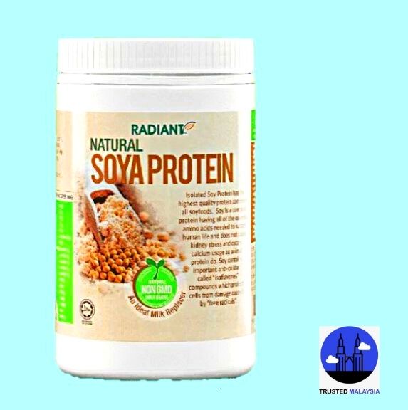 Radiant Natural Soya Protein Powder_protein powder unboxing_trusted malaysia