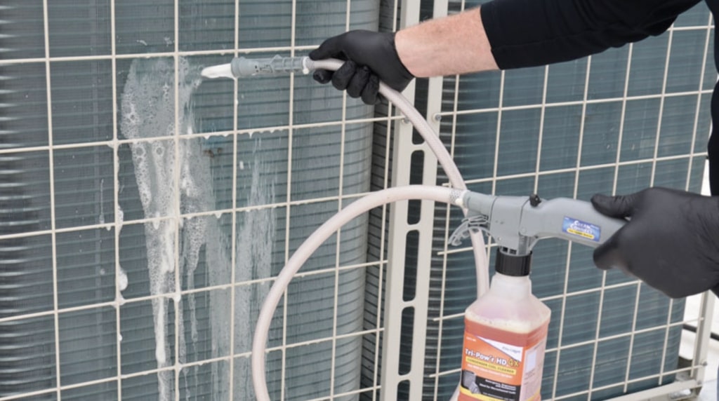 Clean the Condenser Coils to Prevent Mould Growth