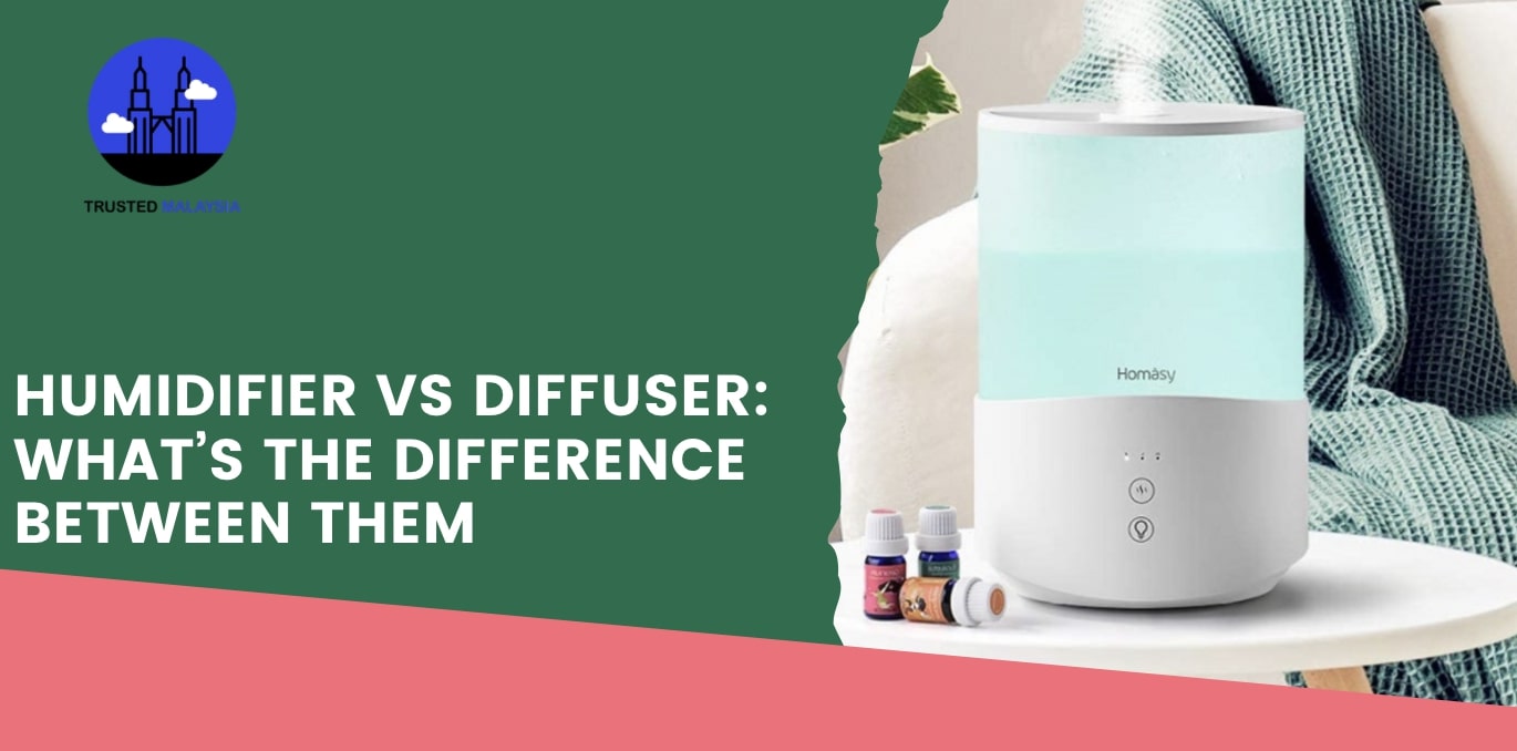 Humidifier vs Diffuser What’s the Difference Between Them