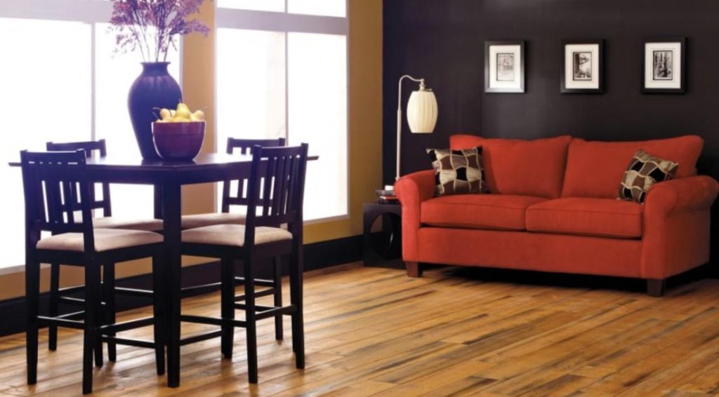 Lay the planned flooring