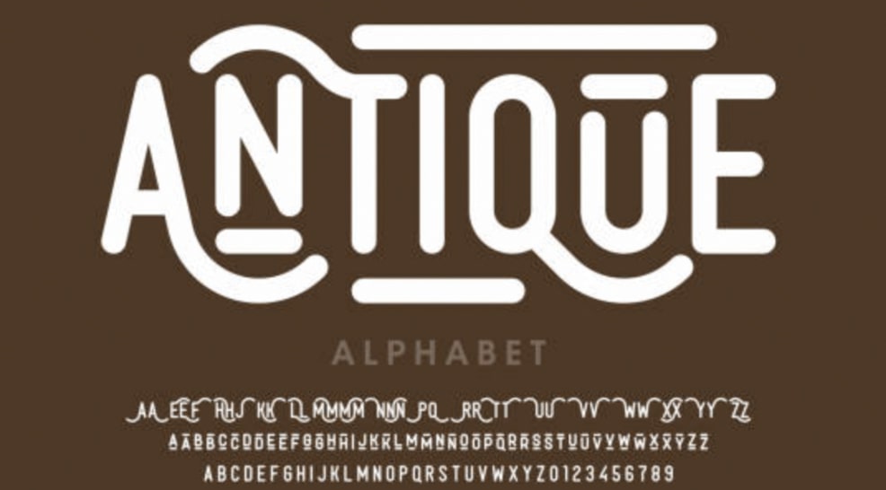 Limit elaborate fonts
