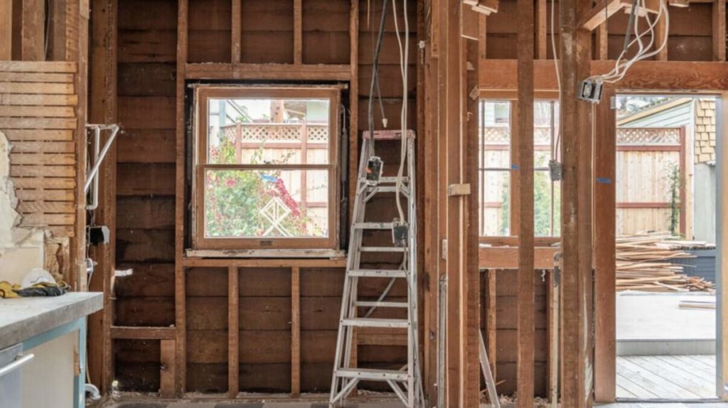 Obtain clearance and demolish the house