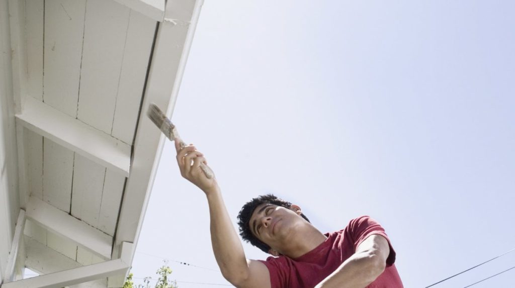 Paint your eaves white
