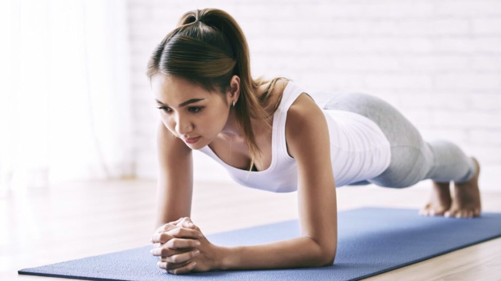 Perform abdominal exercises