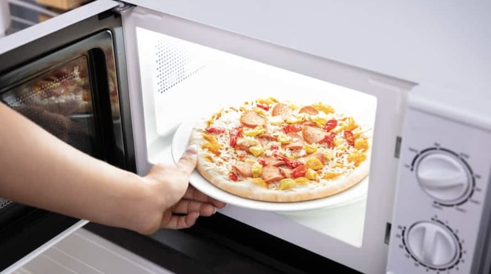 Reheat food with your microwave rather than stove